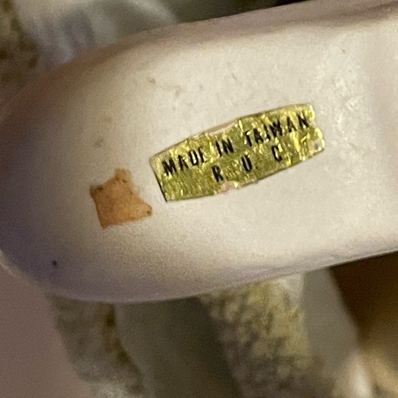 Possible Dreams Clothtiques Old World Santa  10” Tall White/Gold - Picture 8 of 8